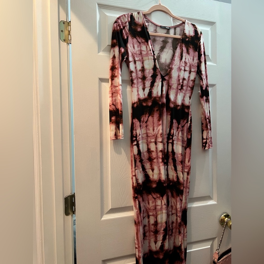 Pink and Black Fashion Nova Bodycon